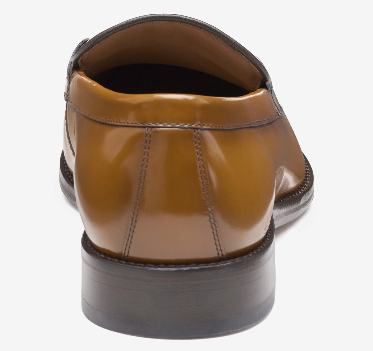 Tan Italian Patent Calfskin