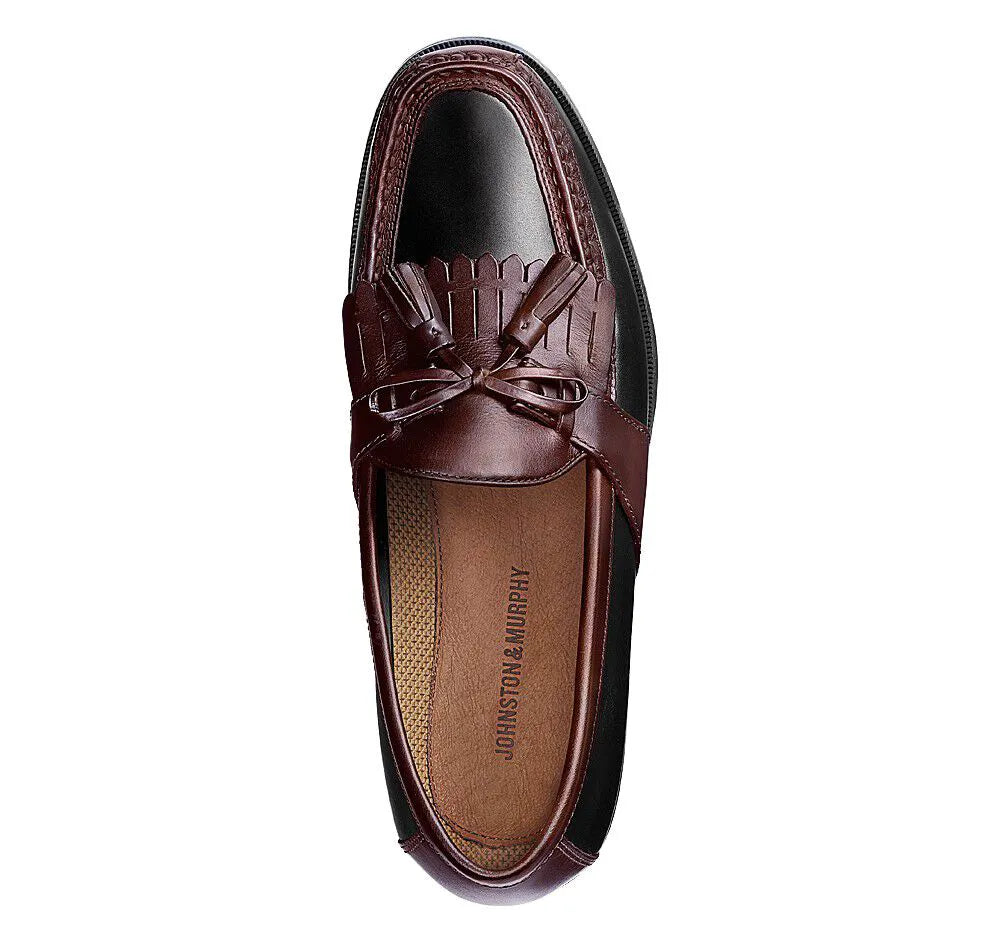 Black Smooth/Antique Mahogany Waxed