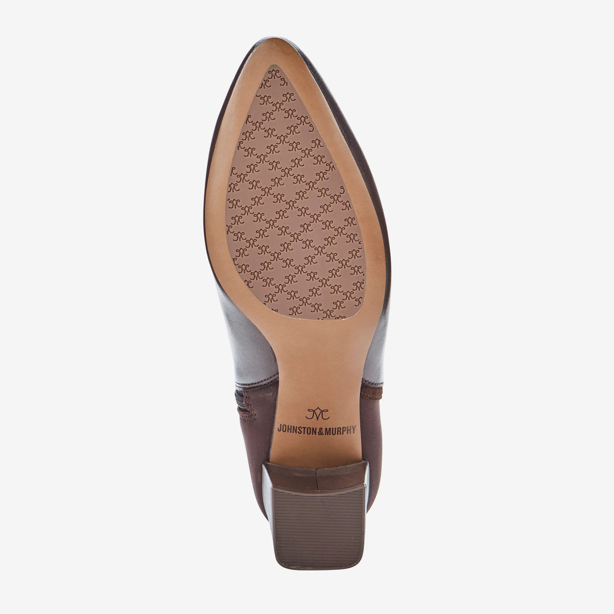 Dark Brown Calfskin/Spandex