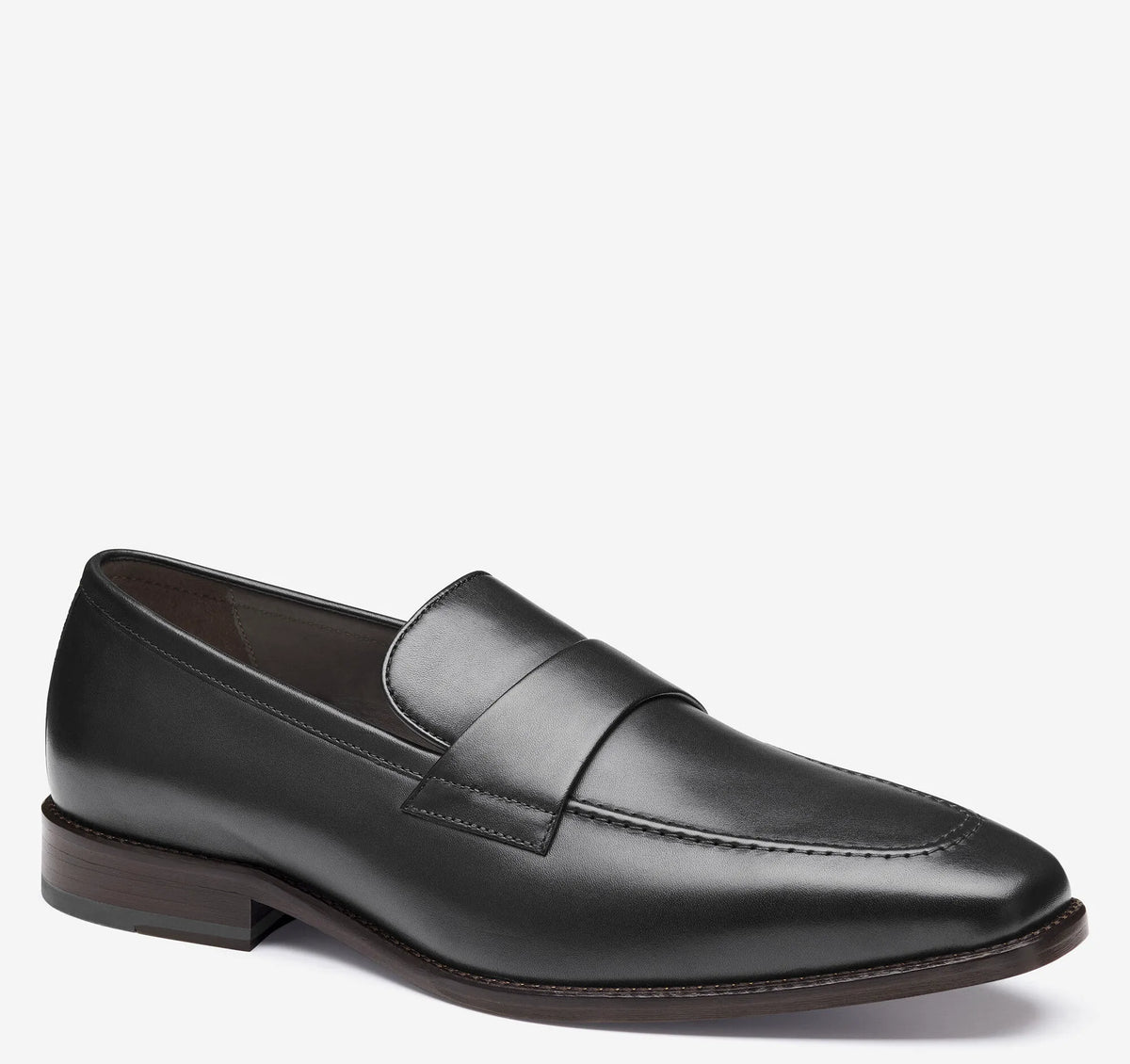 Black Full-Grain Leather