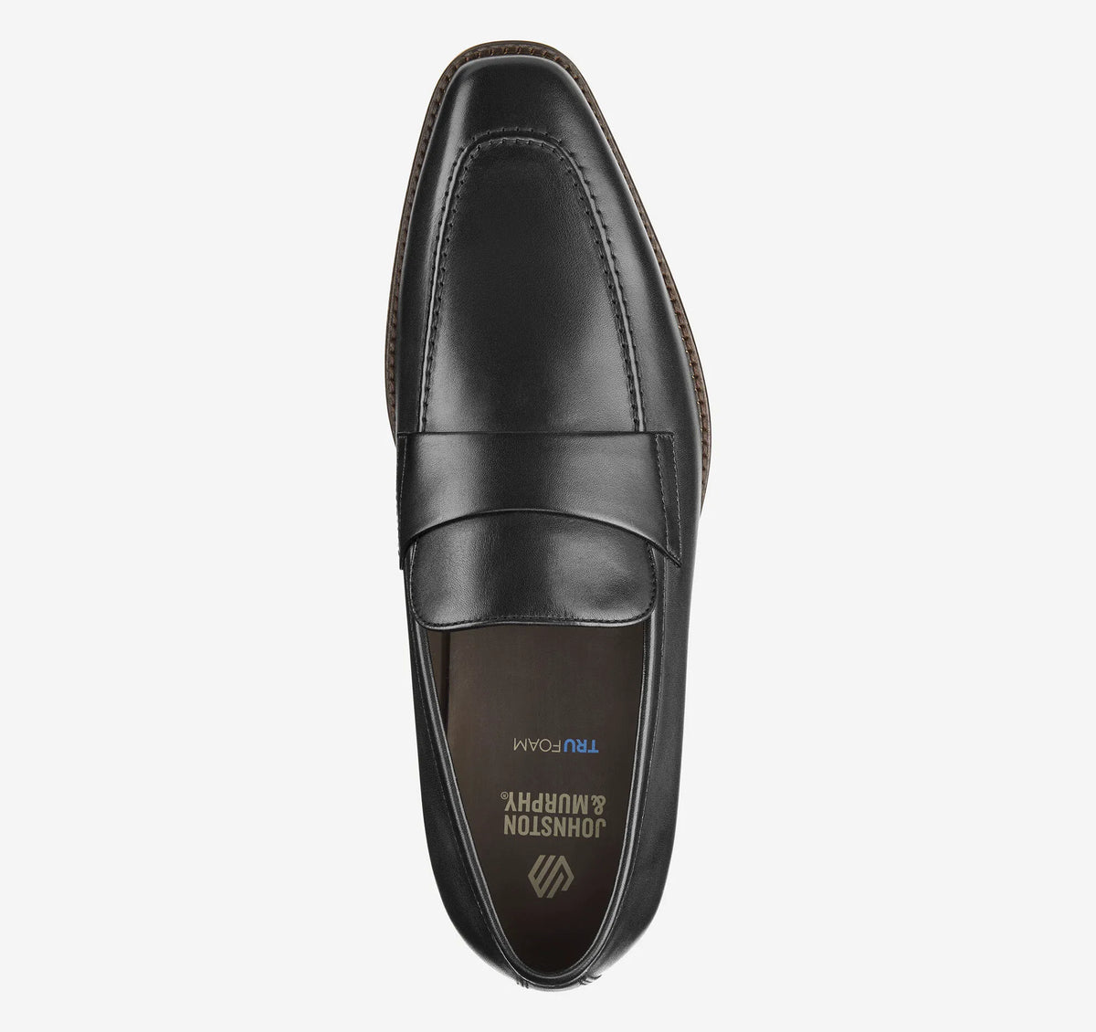 Black Full-Grain Leather