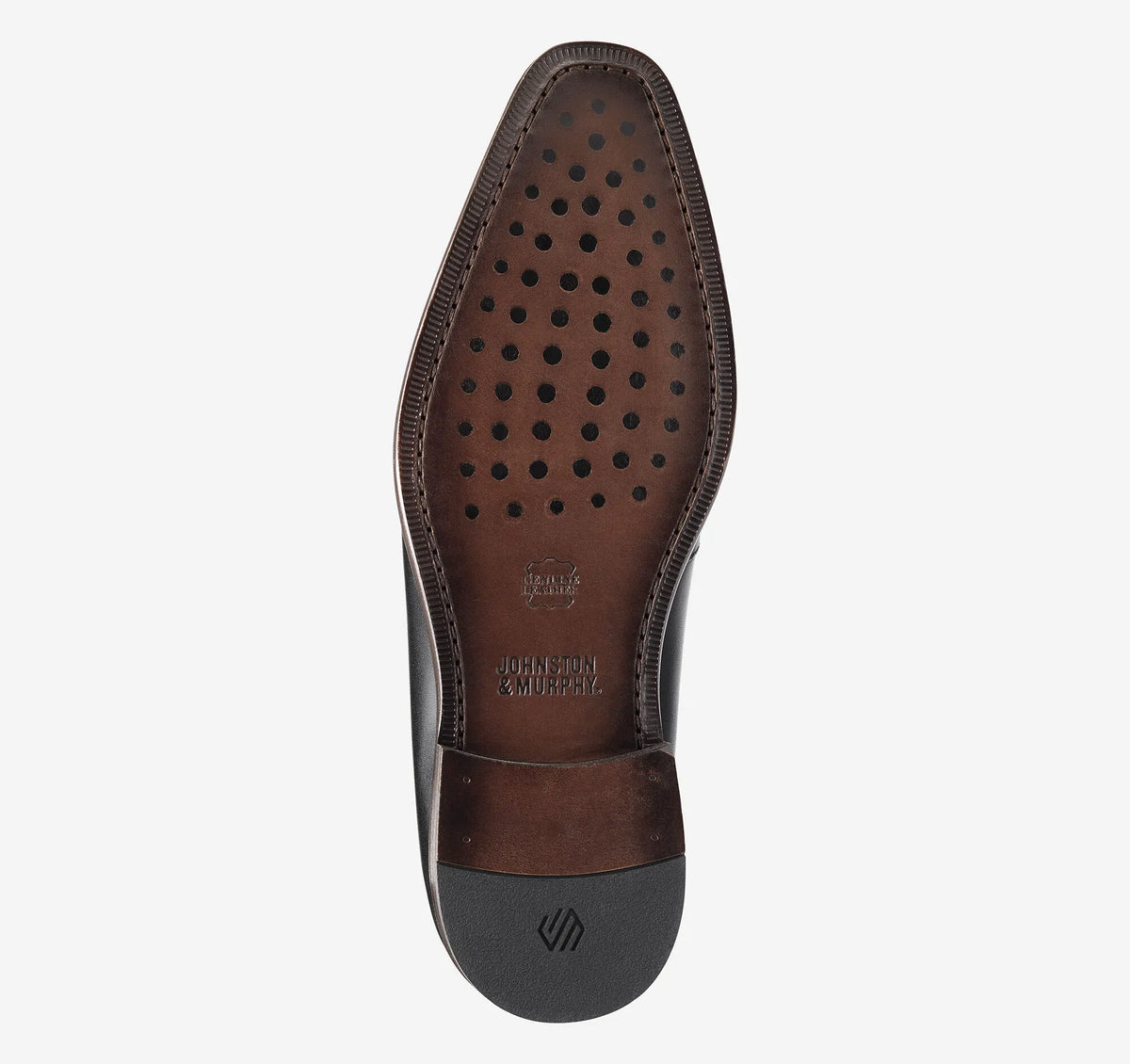 Black Full-Grain Leather