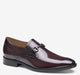 Burgundy Brush-Off Leather