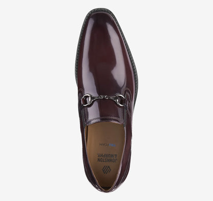 Burgundy Brush-Off Leather