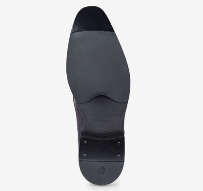 Burgundy Brush-Off Leather
