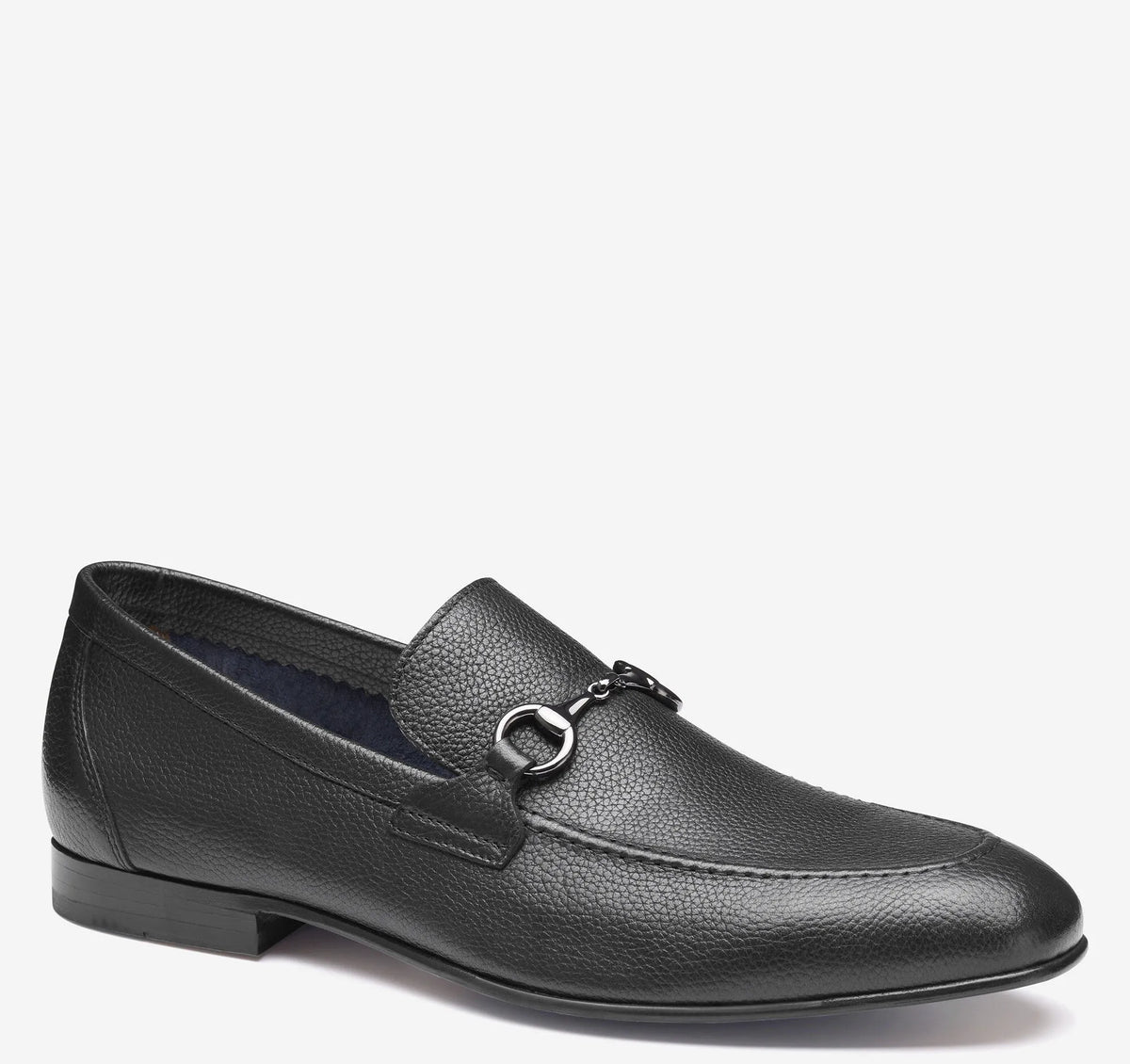 Black Full-Grain Leather