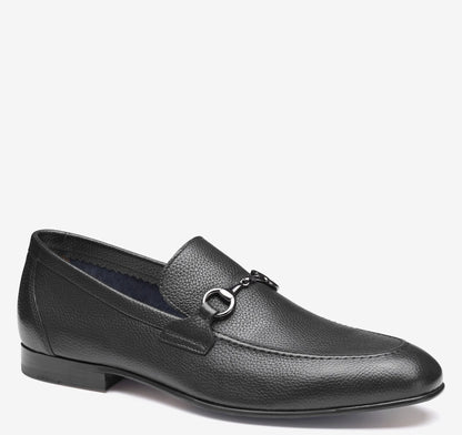 Black Full-Grain Leather