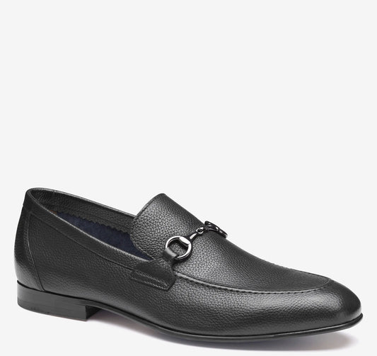 Black Full-Grain Leather