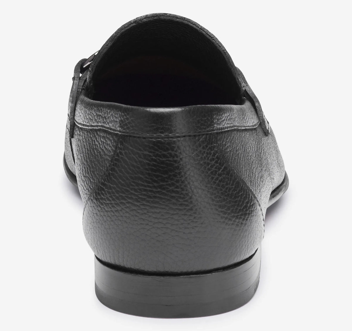 Black Full-Grain Leather