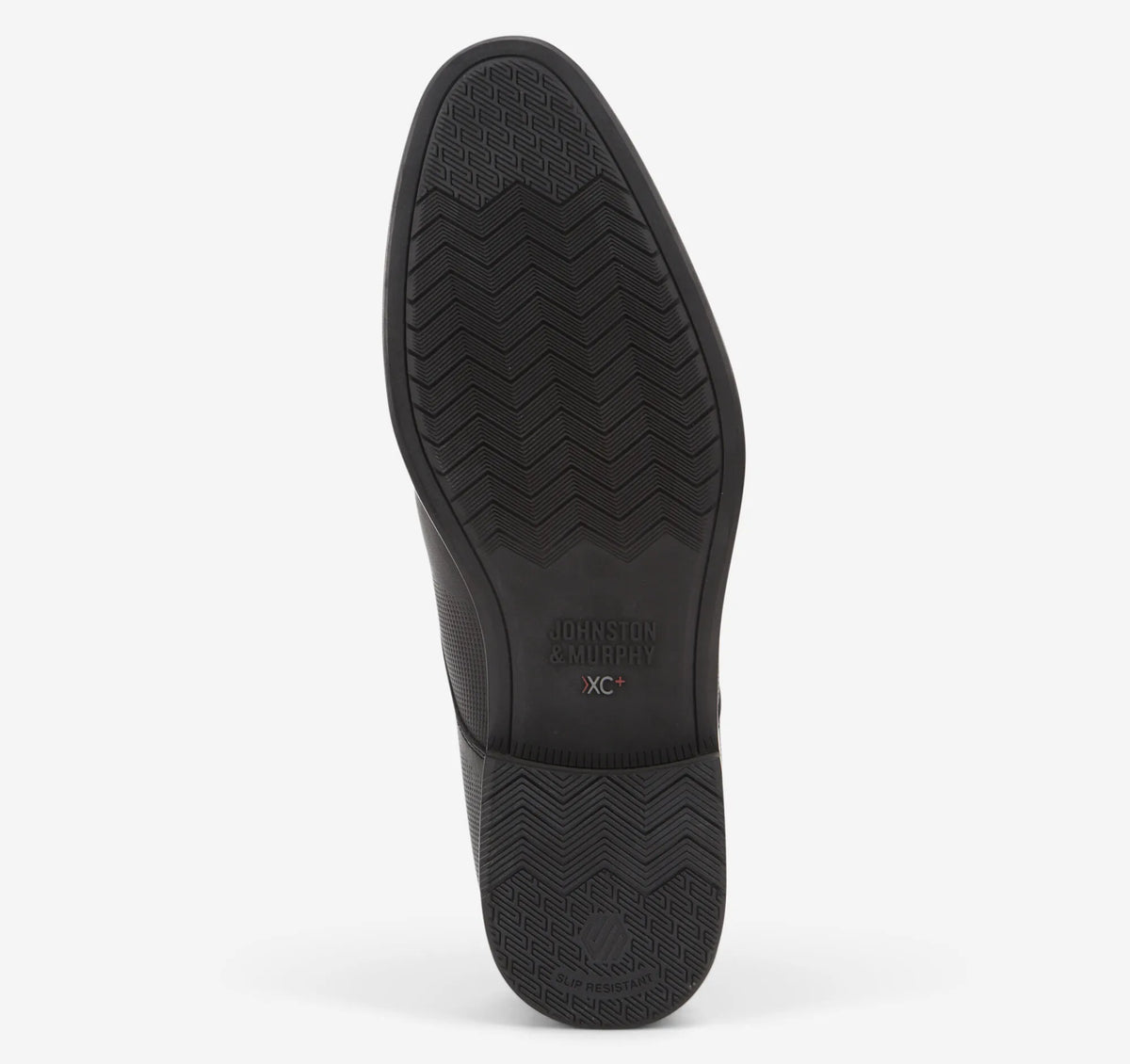 Black Embossed Waterproof Full Grain Leather