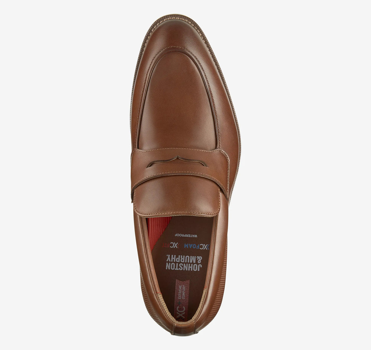 Cognac Waterproof Full Grain Leather