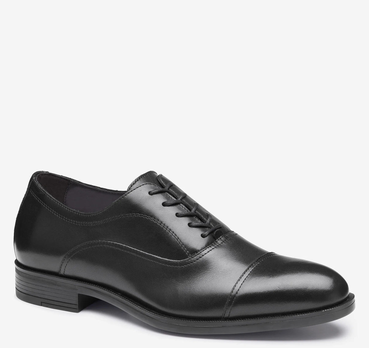 Black Full-Grain Leather