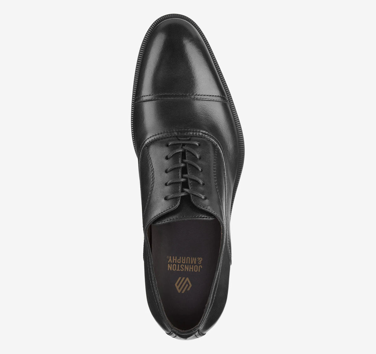 Black Full-Grain Leather