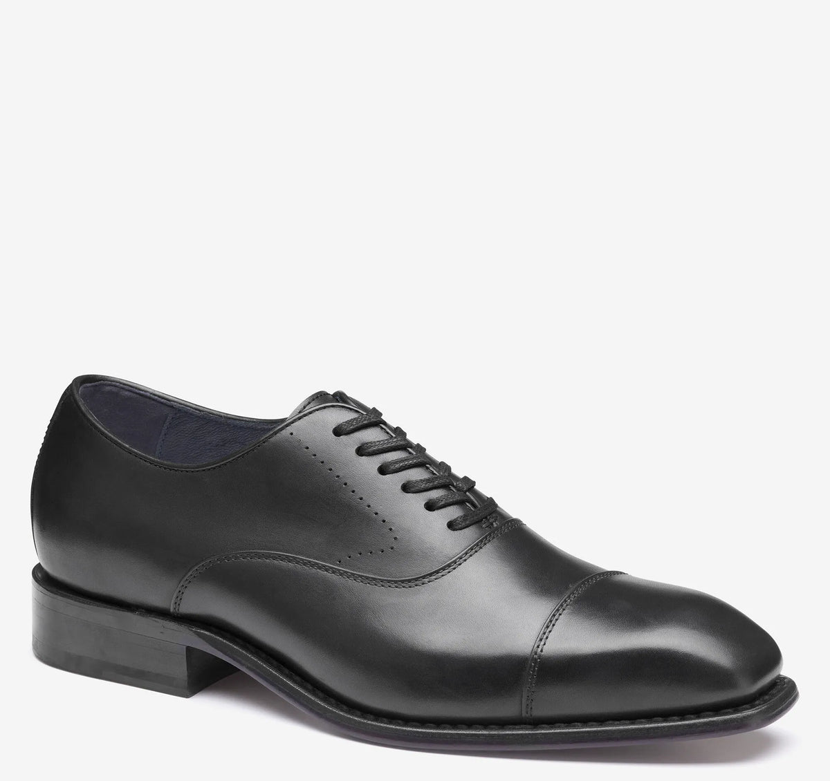 Black Full-Grain Leather