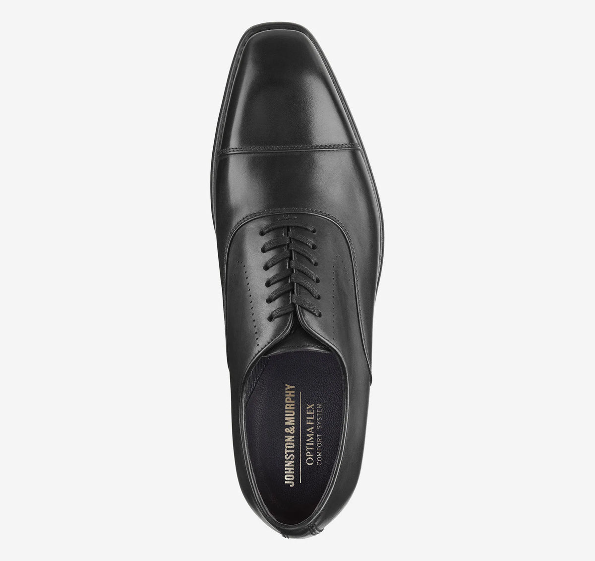 Black Full-Grain Leather