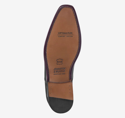 Black Full-Grain Leather