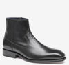 Black Hand-Finished Full-Grain Leather