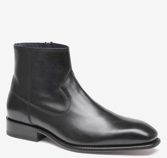 Black Hand-Finished Full-Grain Leather
