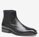 Black Hand-Finished Full-Grain Leather