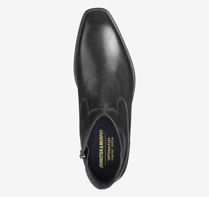 Black Hand-Finished Full-Grain Leather