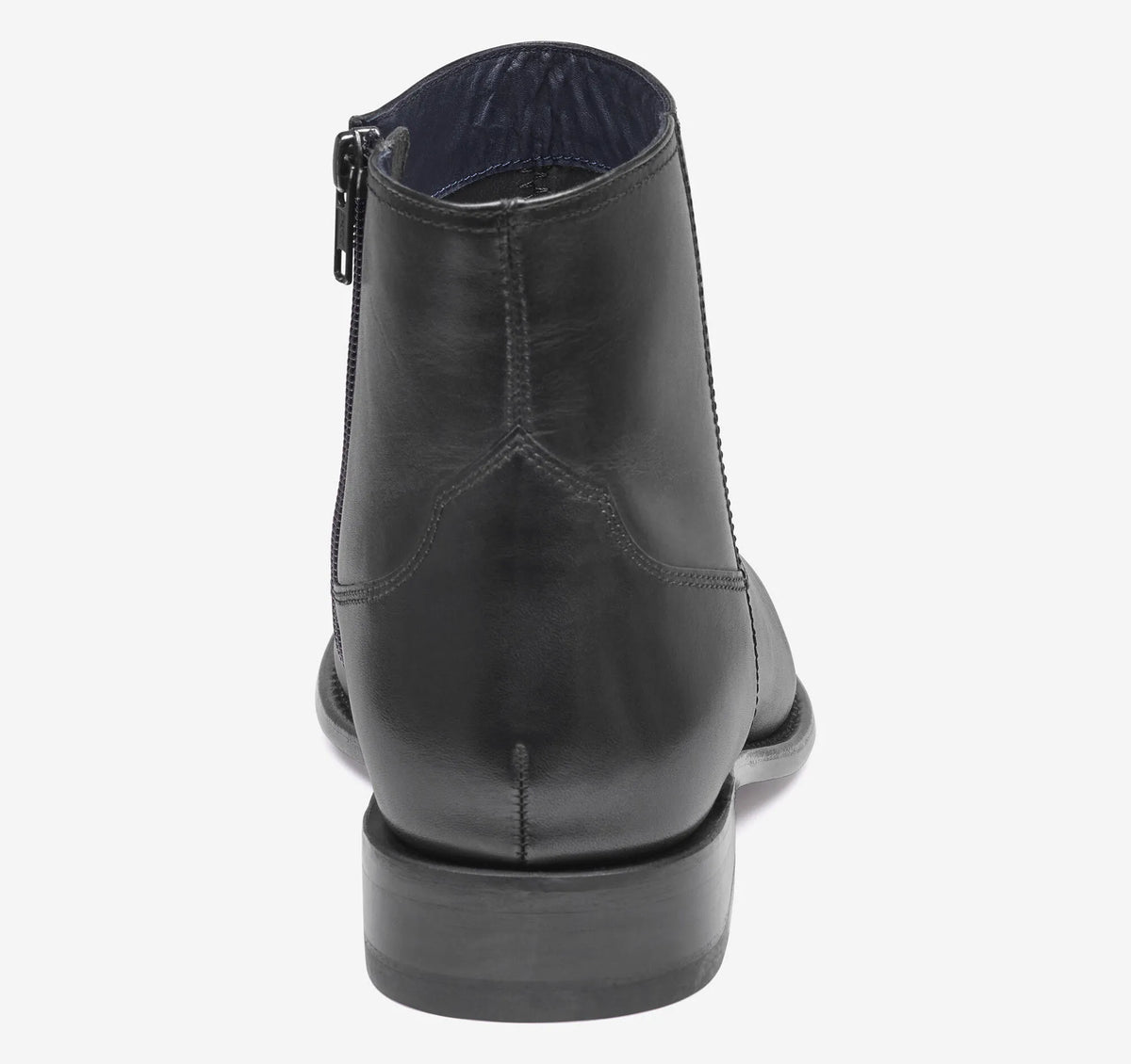 Black Hand-Finished Full-Grain Leather