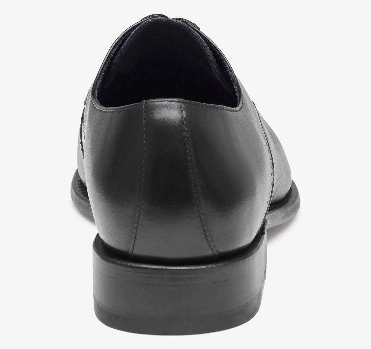 Black Hand-Finished Full-Grain Leather