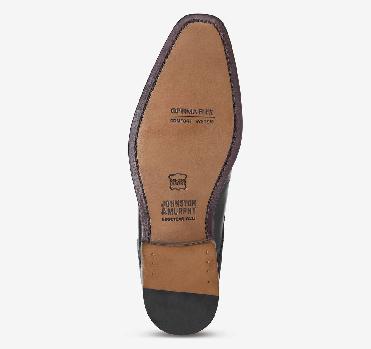 Black Hand-Finished Full-Grain Leather