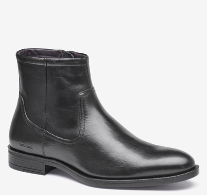 Black European Full-Grain Leather