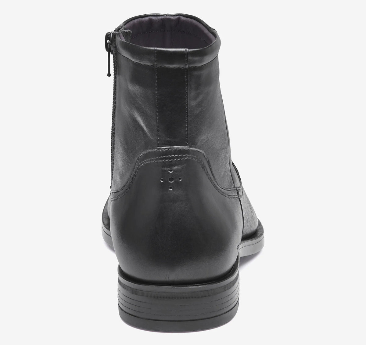 Black European Full-Grain Leather