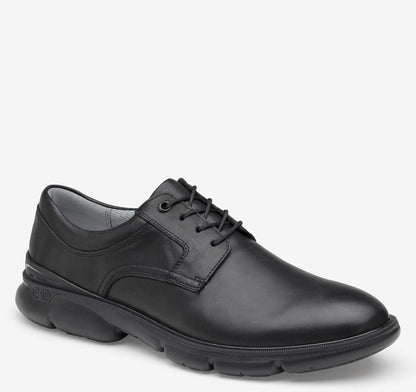 Black Waterproof Full-Grain Leather