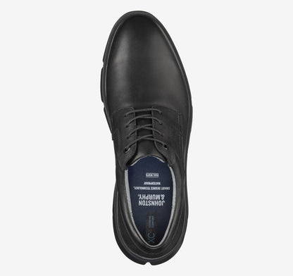 Black Waterproof Full-Grain Leather