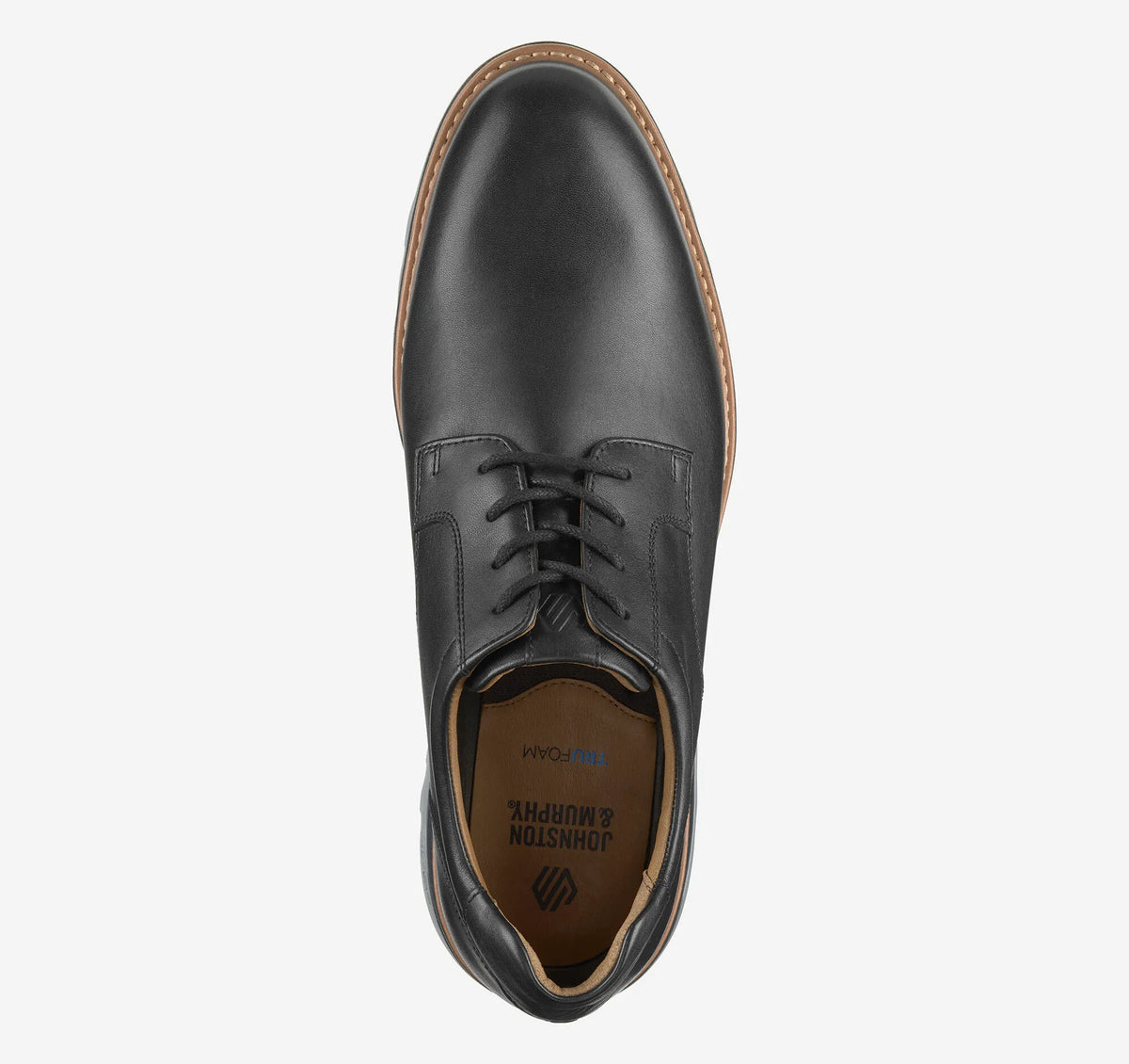 Black Full Grain Leather