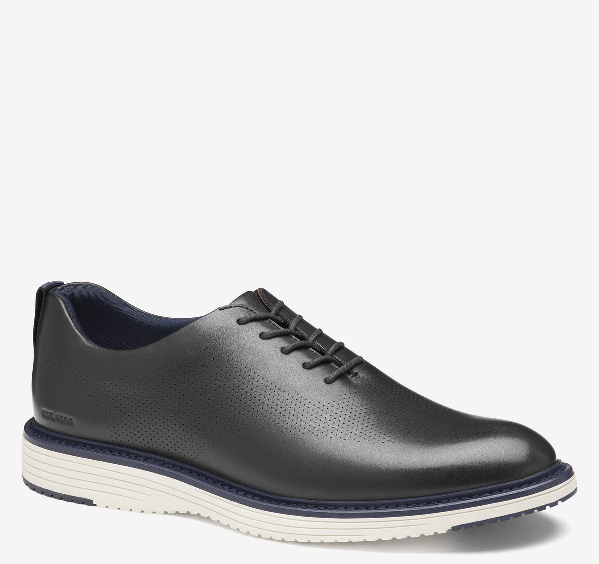 Black Full Grain Leather