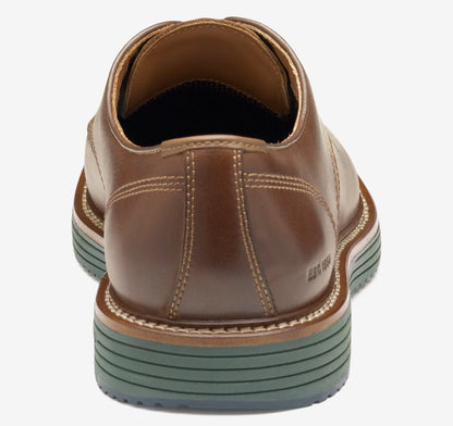 Tan Full Grain Leather/Green Sole