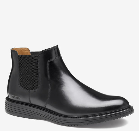 Black Full Grain Leather