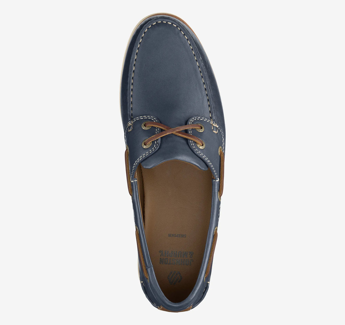 Navy Glove Leather