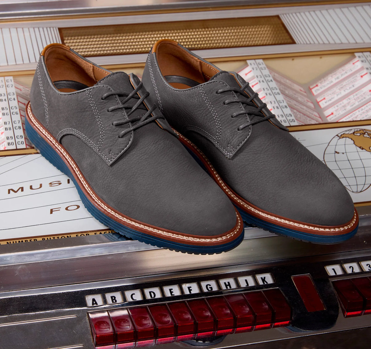 Gray Nubuck