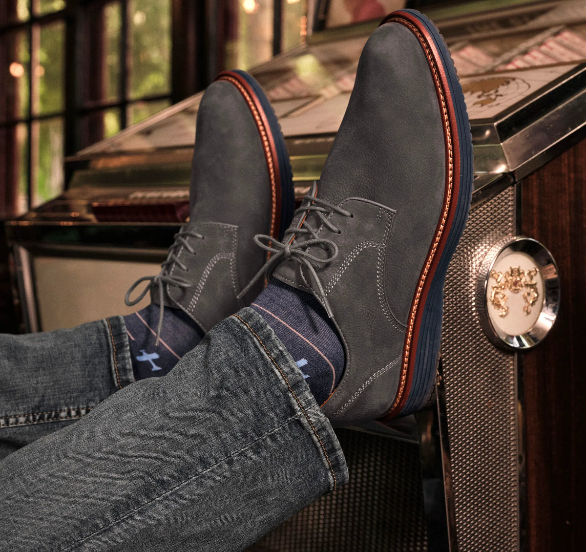 Gray Nubuck