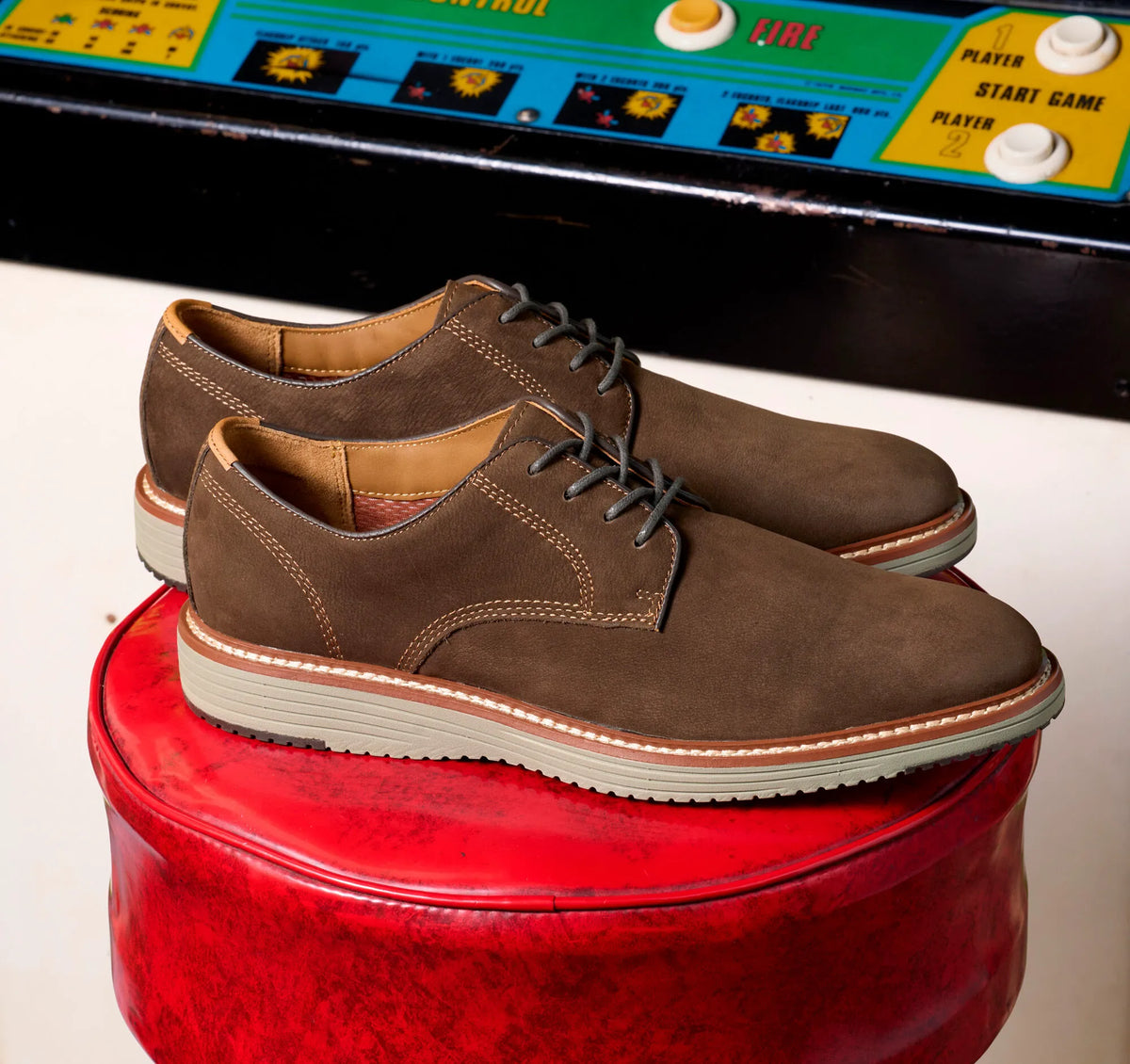 Dark Brown Nubuck
