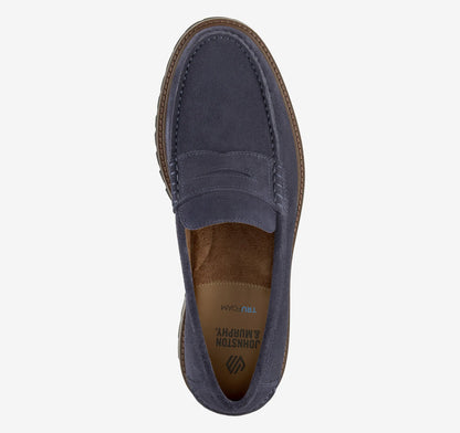 Navy Suede