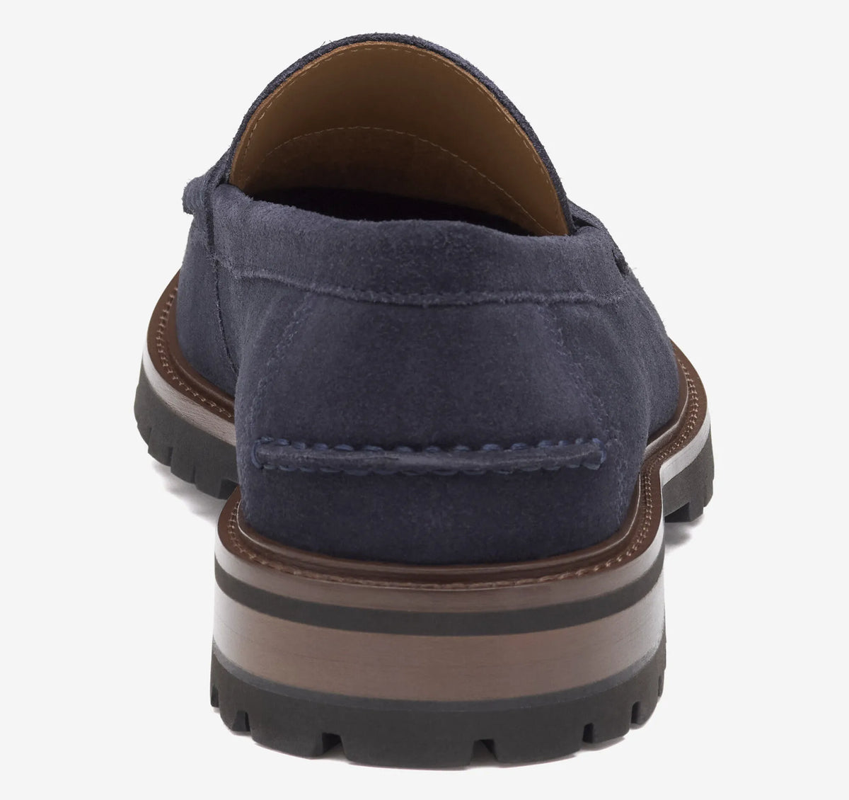 Navy Suede