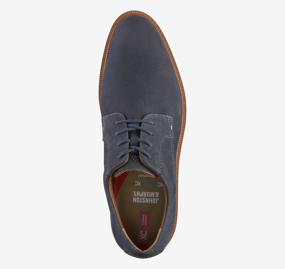 Navy Waterproof Nubuck