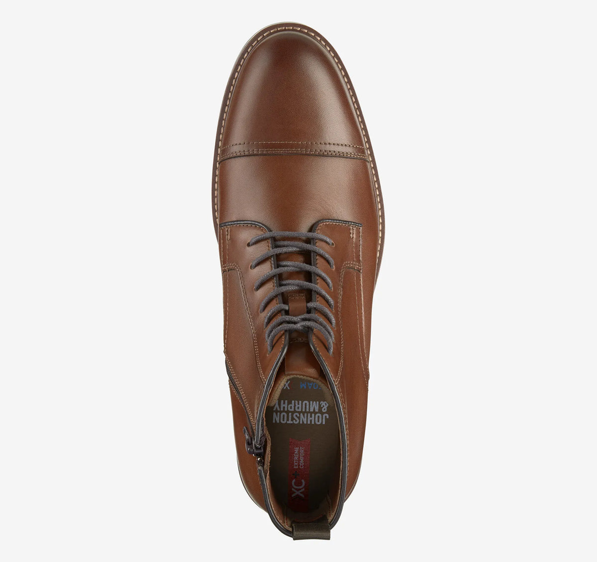 Cognac Waterproof Full Grain Leather