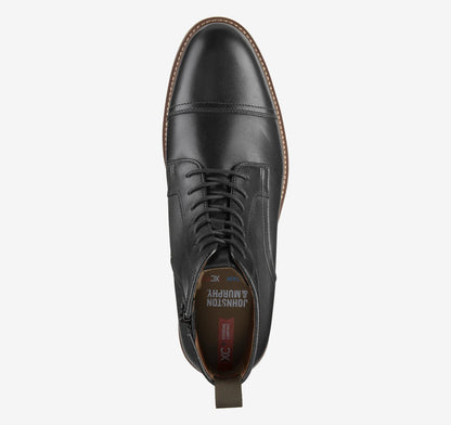 Black Waterproof Full Grain Leather