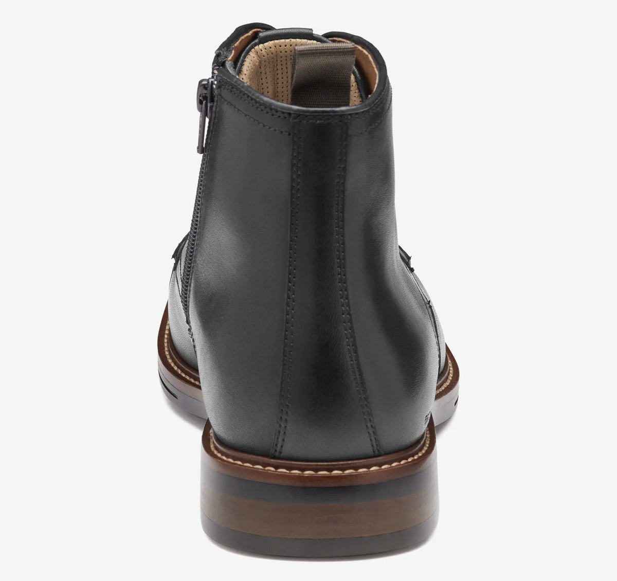 Black Waterproof Full Grain Leather