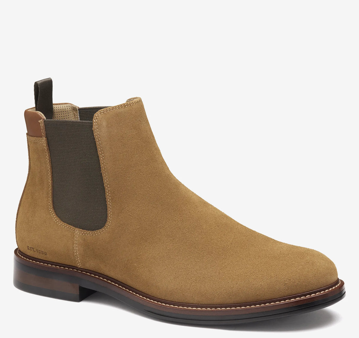 Snuff Waterproof Waxed Suede