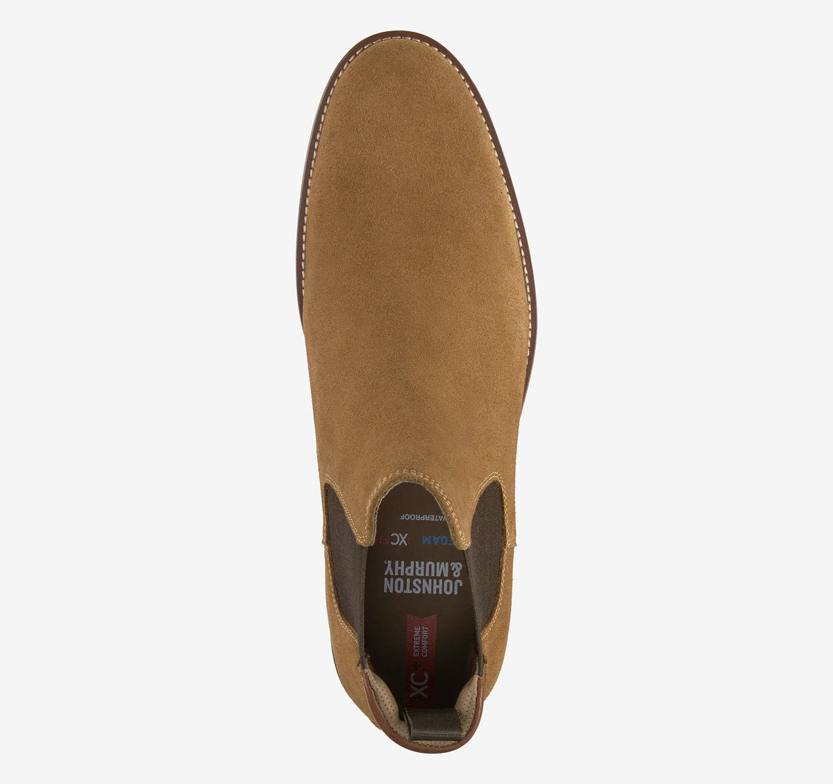 Snuff Waterproof Waxed Suede