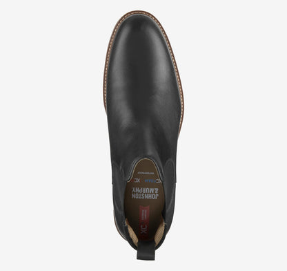 Black Waterproof Full Grain Leather