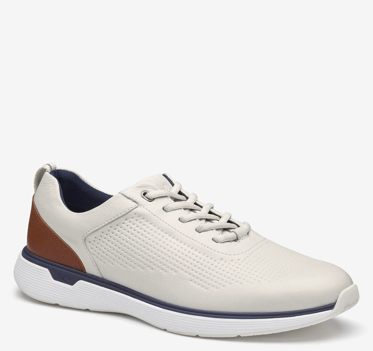 White Waterproof Full-Grain Leather
