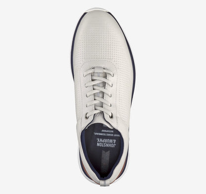 White Waterproof Full-Grain Leather